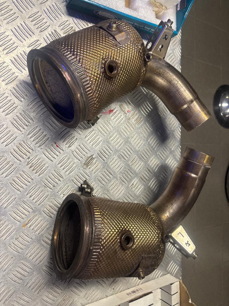 Porsche 911 992 Akrapovic Katalysatoren, Ophalen, Gebruikt, Porsche