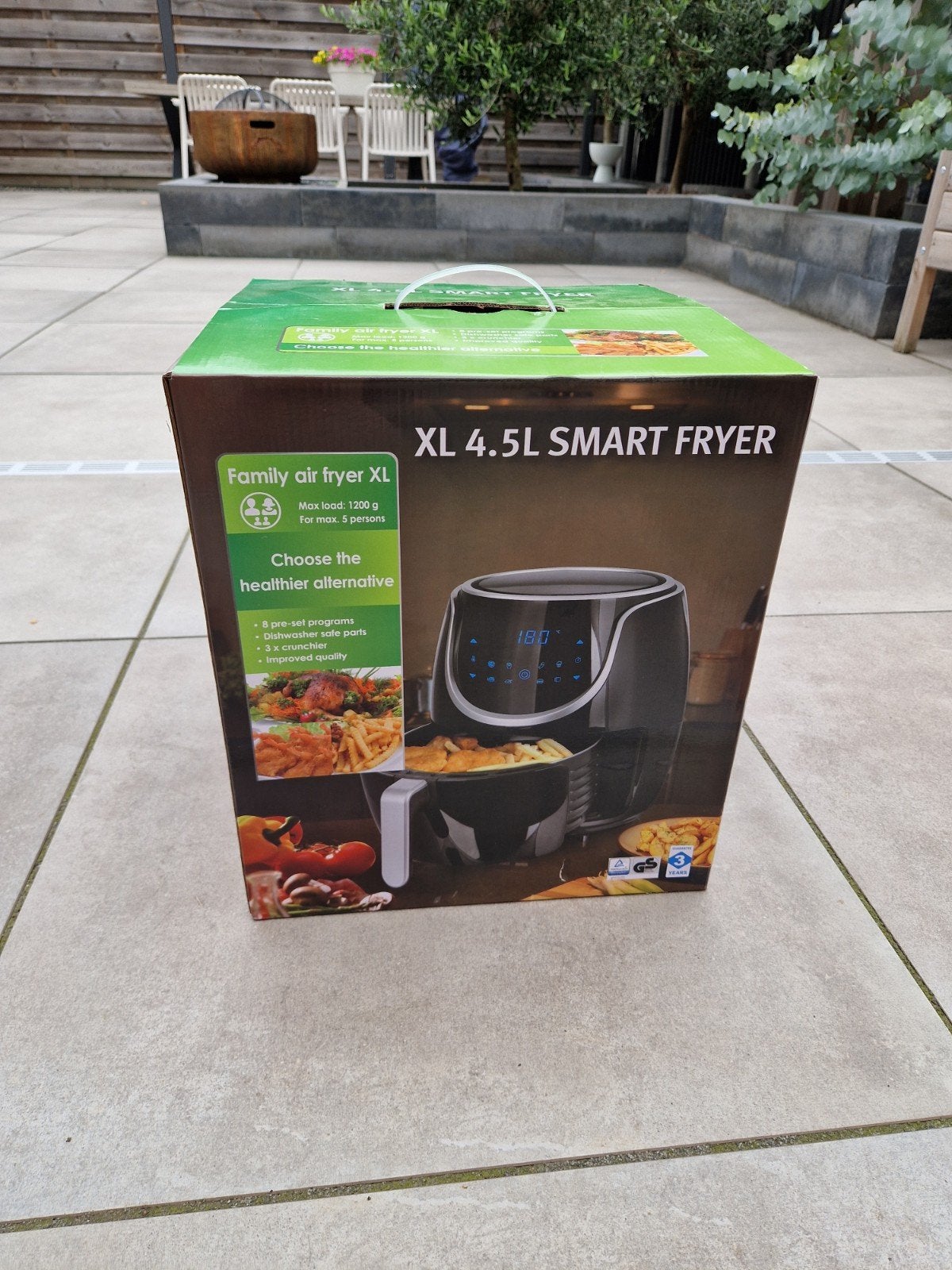 XL 4.5L Smart Fryer - Familie Airfryer, 4 liter of meer, Ophalen, Nieuw