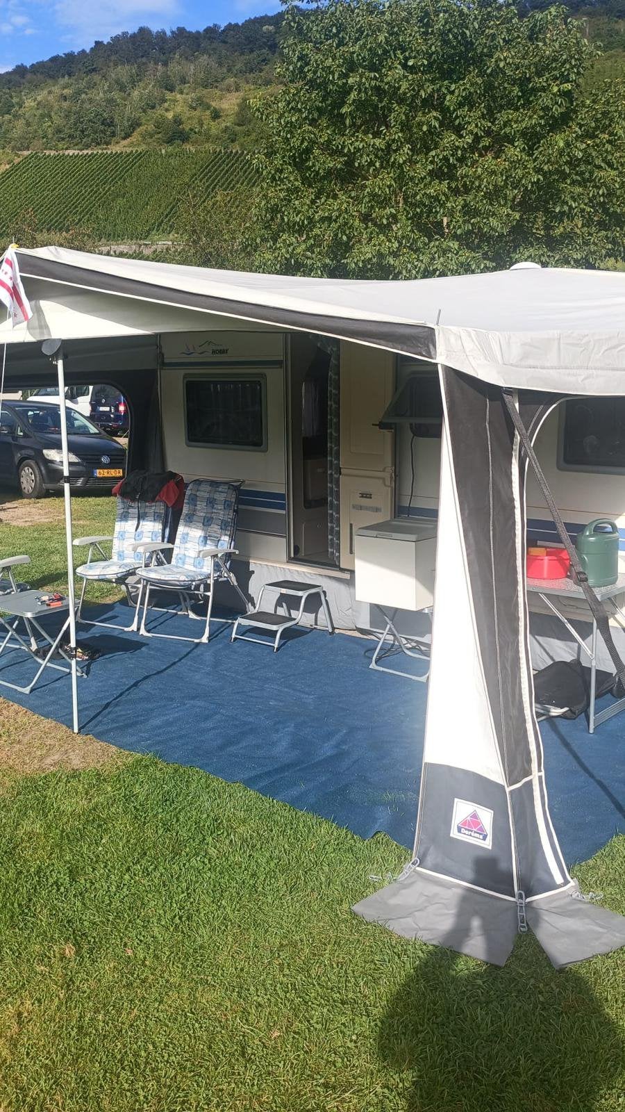 Hobby 460 de luxe excellent vaste bedden, Vast bed, Rondzit, Hobby, Particulier