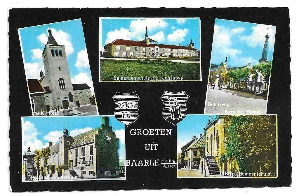 AK Baarle Nassau - Groeten uit..Bejaardentehuis, Verzenden, 1960 tot 1980, Ongelopen, Noord-Brabant