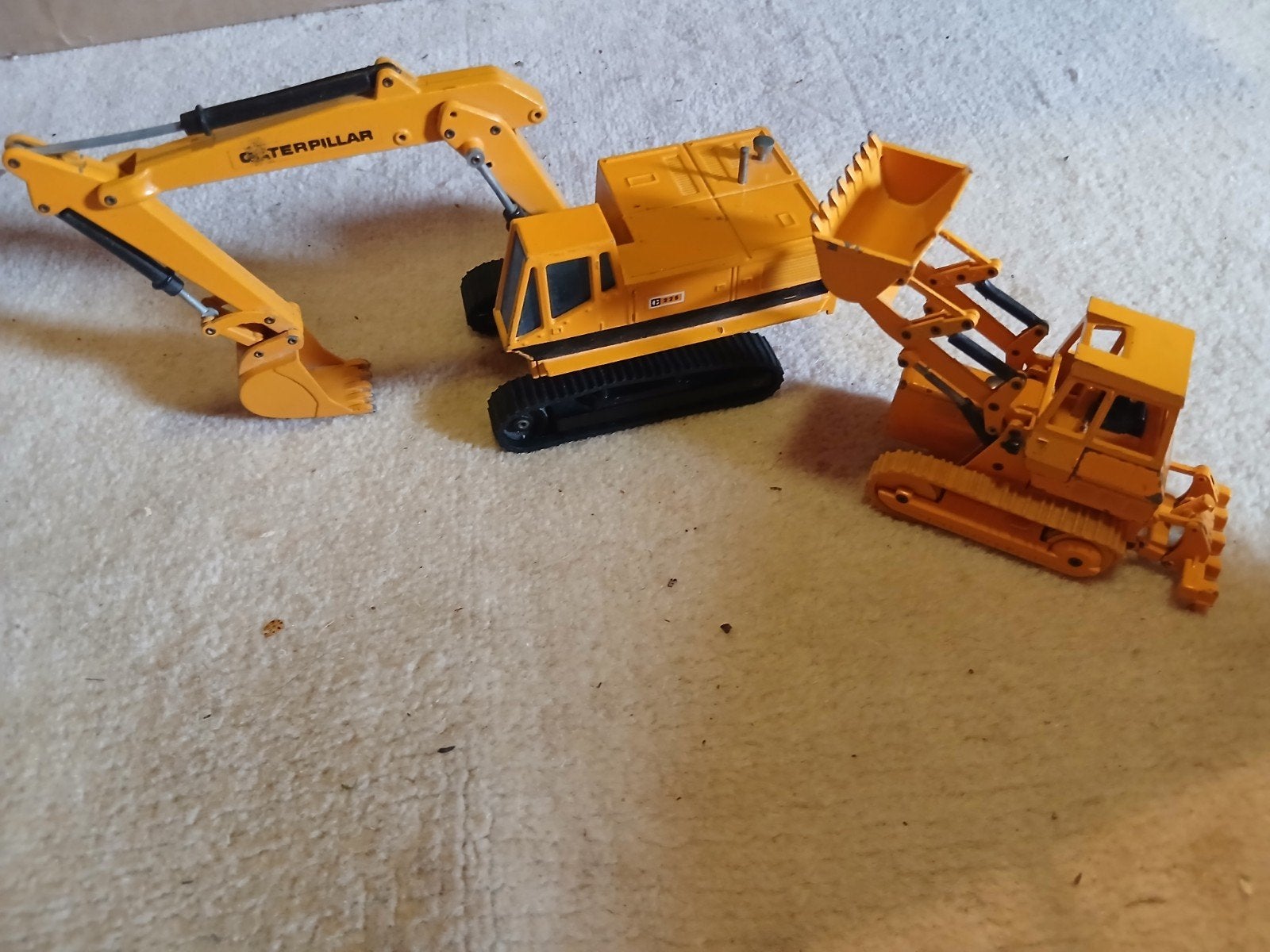 Vintage Joal Caterpillar Set (1:50) - Cat 955L & Cat 225 - J, Ophalen of Verzenden, Gebruikt