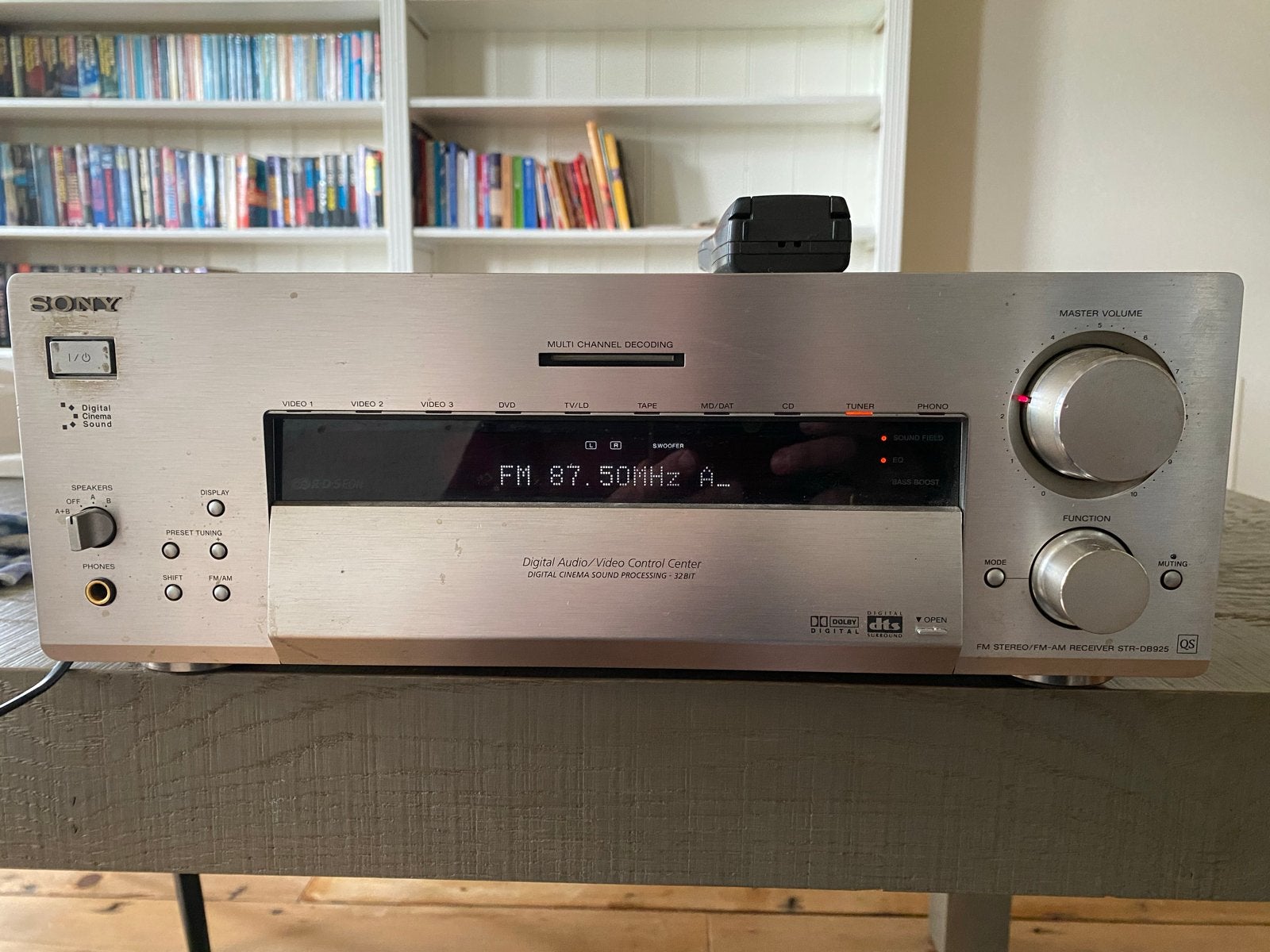Sony STR-DB925 FM Stereo/FM-AM Receiver - Zilver, Ophalen, Gebruikt, Sony, 120 watt of meer