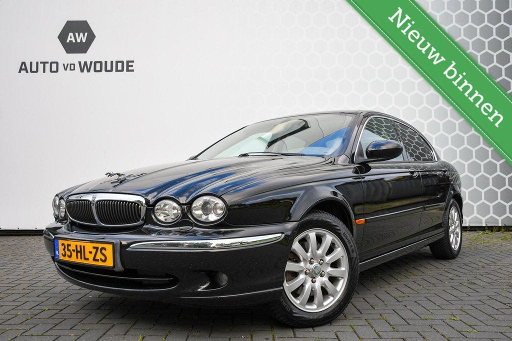 Jaguar X-type 2.5 V6 Executive 4WD Automaat Cruise Netjes!, Auto's, Jaguar, Automaat, 196 pk, Gebruikt, Beige