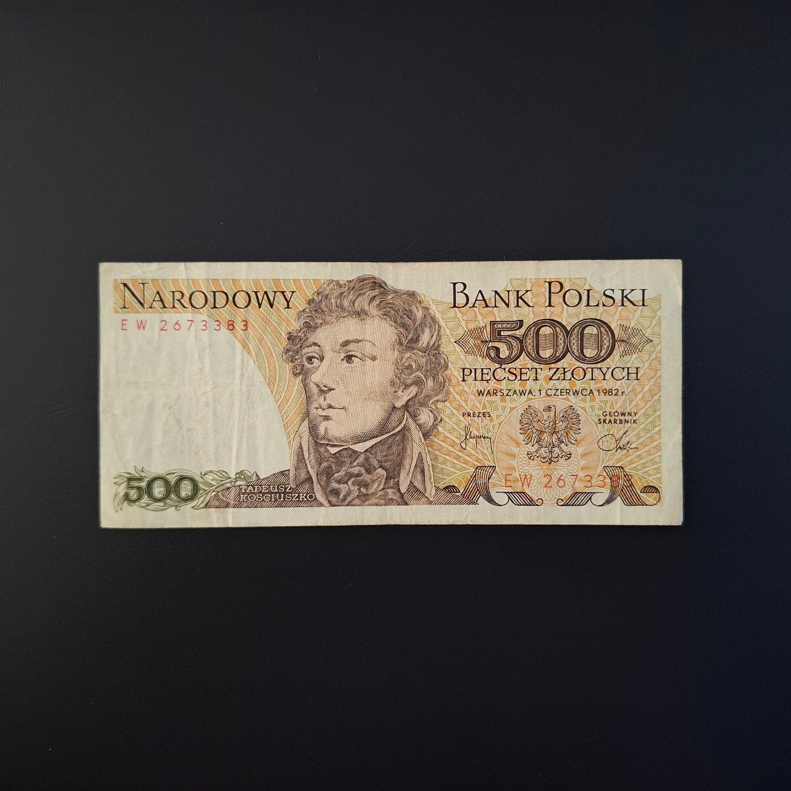 500 zloty Polen #025, Ophalen of Verzenden, Polen, Los biljet