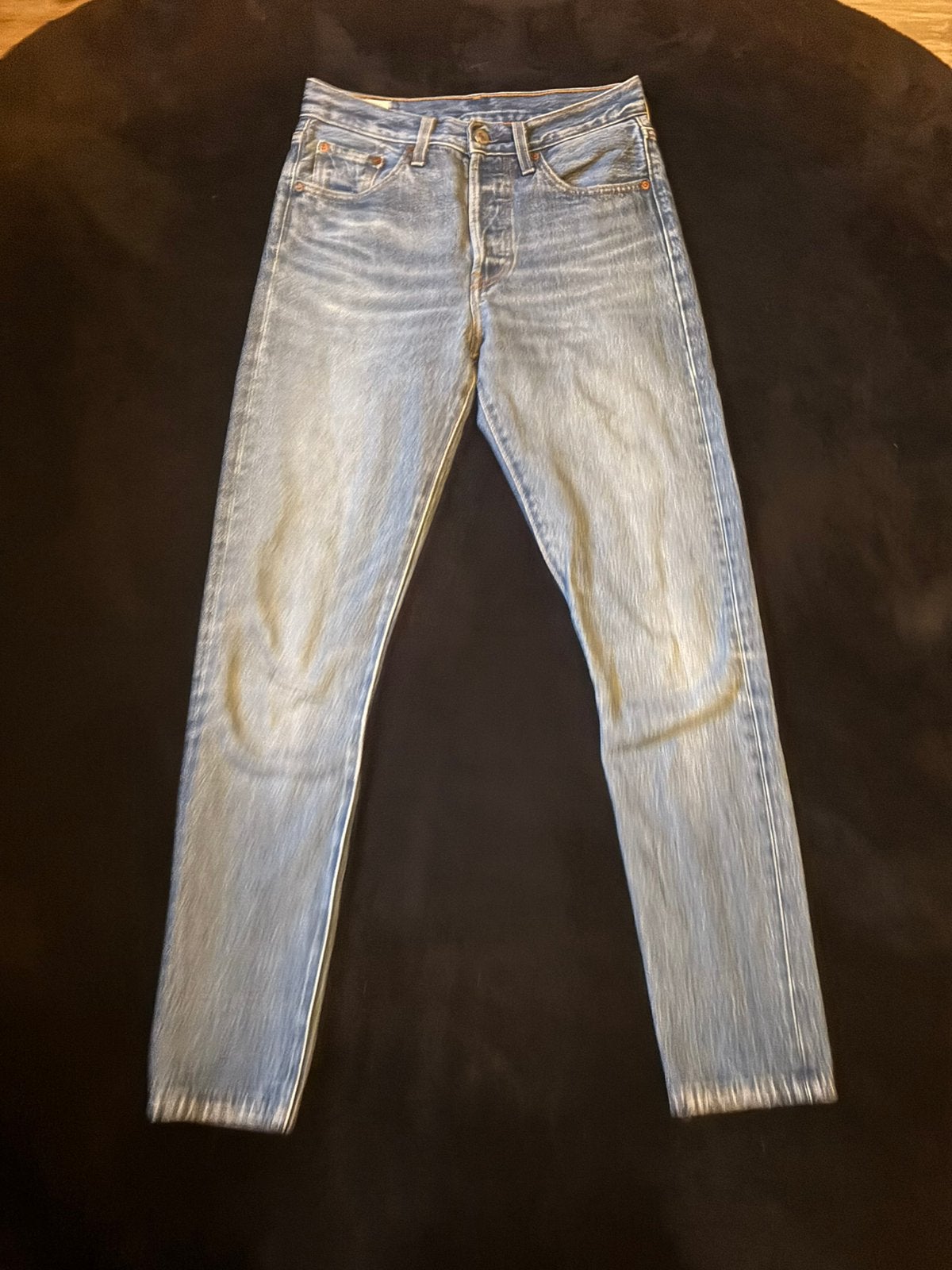 Levi’s 501 vrouwen skinny  maat S, Ophalen of Verzenden, Zo goed als nieuw, Blauw, W27 (confectie 34) of kleiner