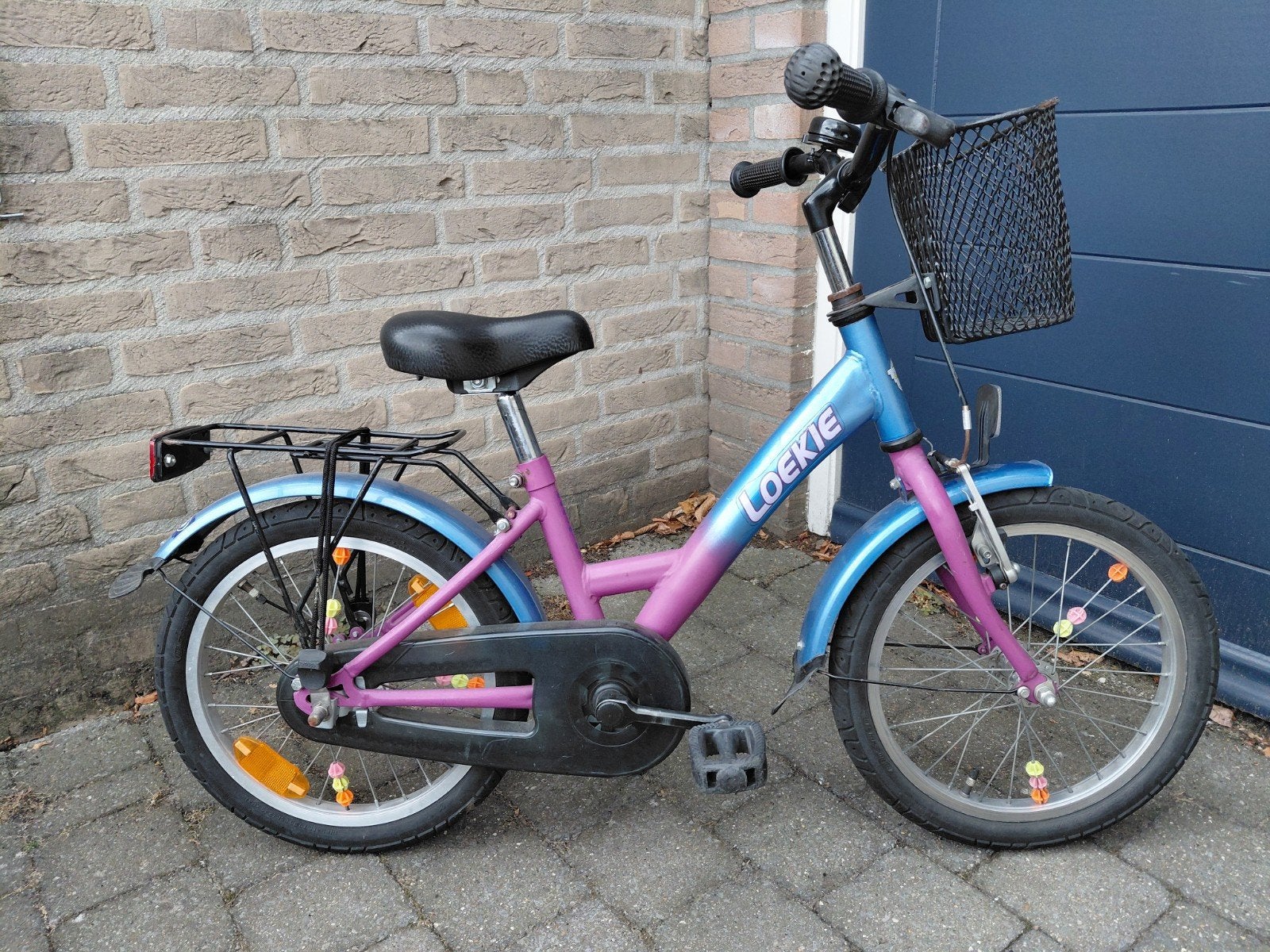loekie fiets 16 inch, Ophalen, Gebruikt, 16 tot 20 inch, Loekie