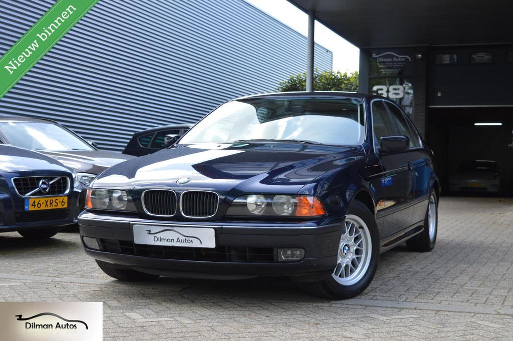 BMW 5-serie 523i Executive Aut|Leder|Clima|Cruise|Nap!2e eig, Auto's, BMW, Automaat, Gebruikt, Beige, 2494 cc