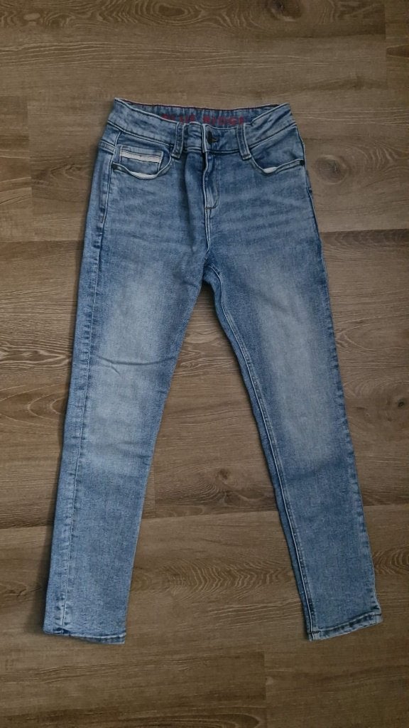 Blue Ridge slim spijkerbroek (2) - Maat: 140, Ophalen of Verzenden, Zo goed als nieuw, Jongen, Broek