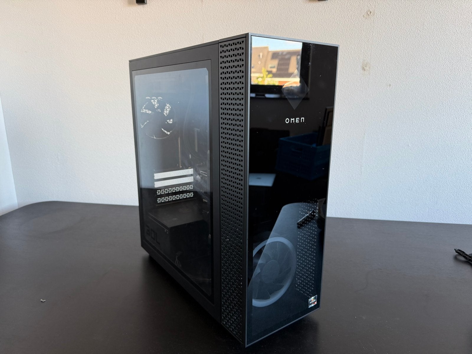 HP OMEN 30L kast en PSU, Ophalen, Niet werkend, Onbekend