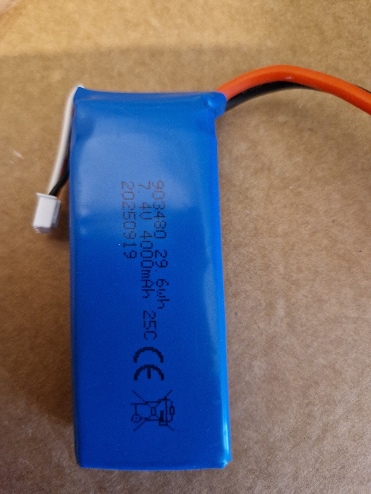 Lipo accu 7.4V 4000mAh 25C voor RC voertuigen, Elektro, Nieuw, Ophalen of Verzenden, Onderdeel