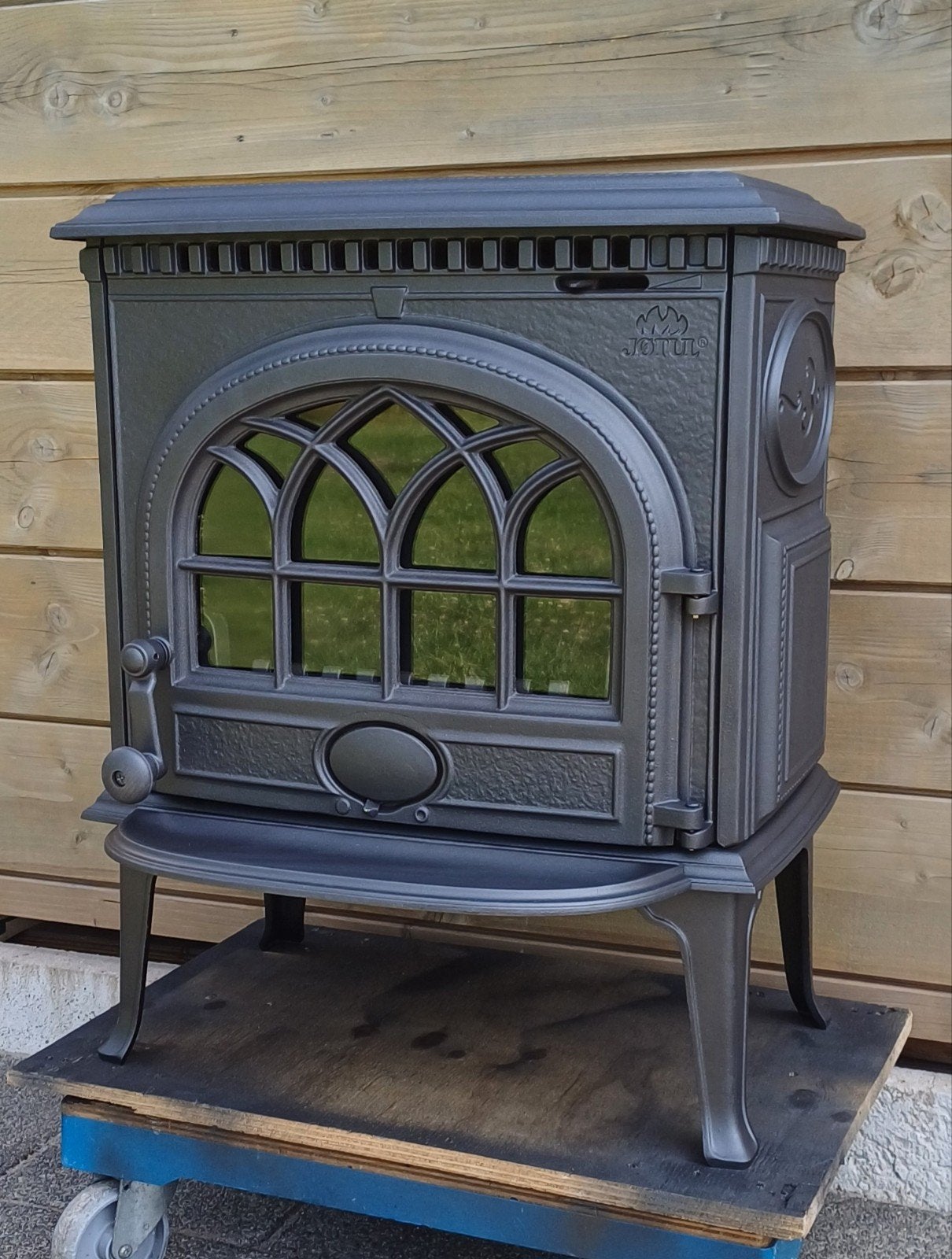 Prachtige Jotul 3 TD houtkachel., Ophalen, Houtkachel, Zo goed als nieuw, Vrijstaand