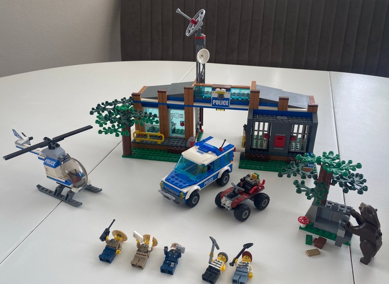 LEGO CITY BosPolitieBureau (nr. 4440), City, Lego, Ophalen of Verzenden, Zo goed als nieuw