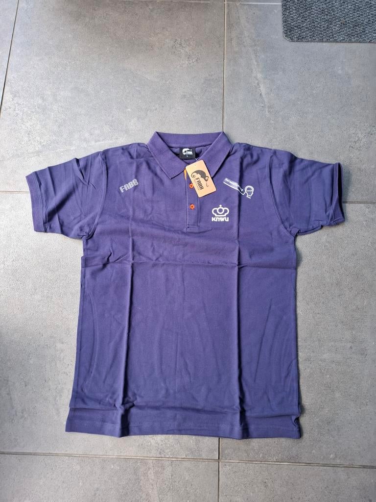 Team nl polo nieuw maat l heren, Fietsen en Brommers, Fietsaccessoires | Fietskleding, Ophalen of Verzenden, Nieuw, Heren, Bovenkleding