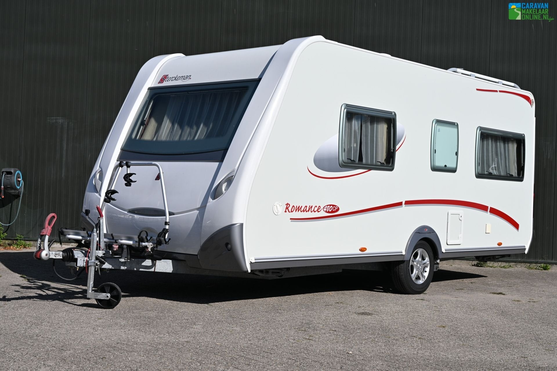 Sterckeman Romance 480 CP Queensbed|Mover|Voortent|luifel et, Overige typen, Kachel, Sterckeman, Rondzit