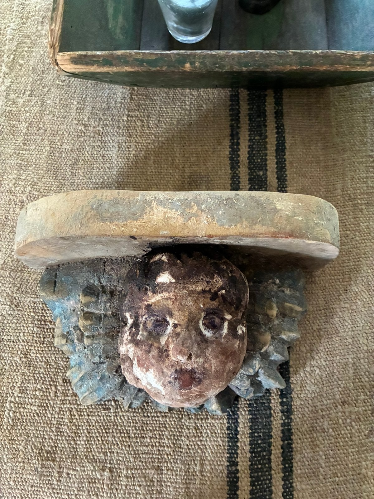 Antiek houten consooltje, Antiek en Kunst, Ophalen of Verzenden