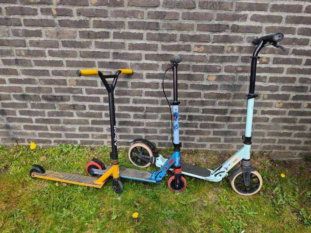 Drie steps voor verschillende leeftijden, Fietsen en Brommers, Ophalen of Verzenden