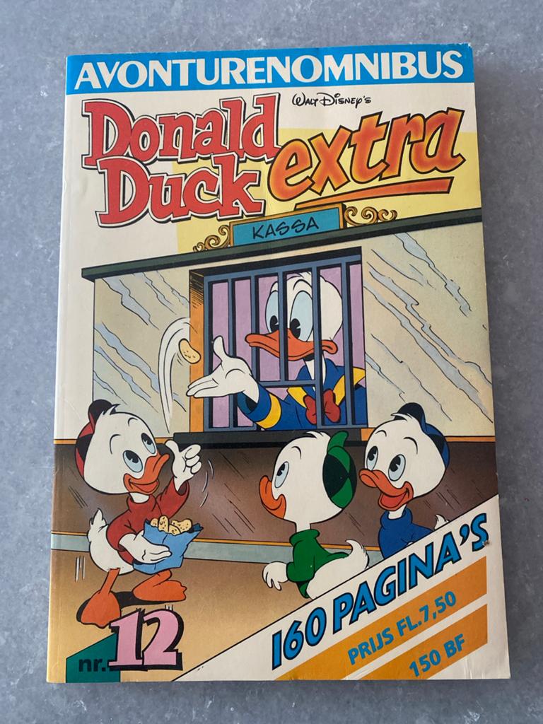 Donald Duck Extra Avonturenomnibus nr. 12, Boeken, Stripboeken, Gelezen, Eén stripboek, Ophalen of Verzenden