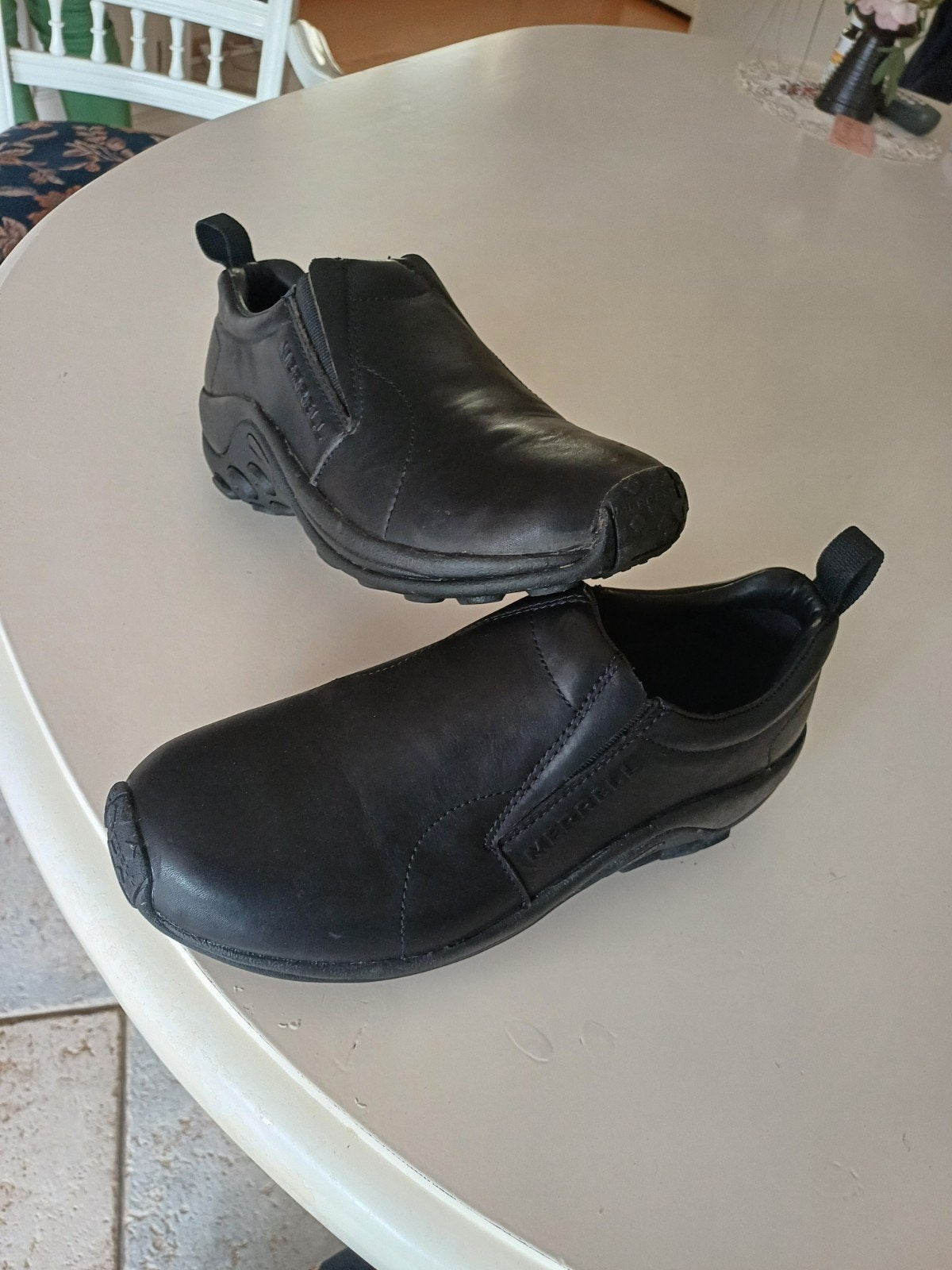 Mooie nieuwe Merrell  ( Loafers )instappers , maat 41 .., Loafers, Zwart, Nieuw, Ophalen of Verzenden