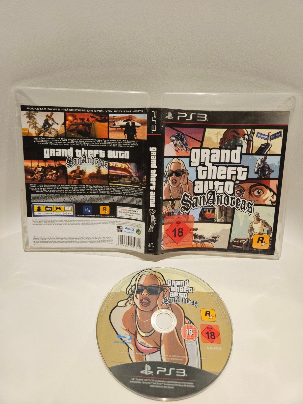 GTA San Andreas PS3, Avontuur en Actie, Gebruikt, Vanaf 18 jaar, 1 speler