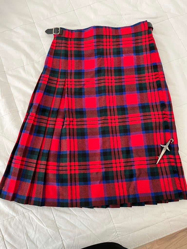 Orginele Schotse kilt, kindermaat 152/164 (Rapaljefestival), Kinderen en Baby's, Ophalen of Verzenden, Zo goed als nieuw, Jongen of Meisje