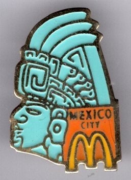 McDonald's Mexico city PIN ( BLAD5_521), Verzamelen, Speldjes, Pins en Buttons, Verzenden, Zo goed als nieuw, Merk, Speldje of Pin