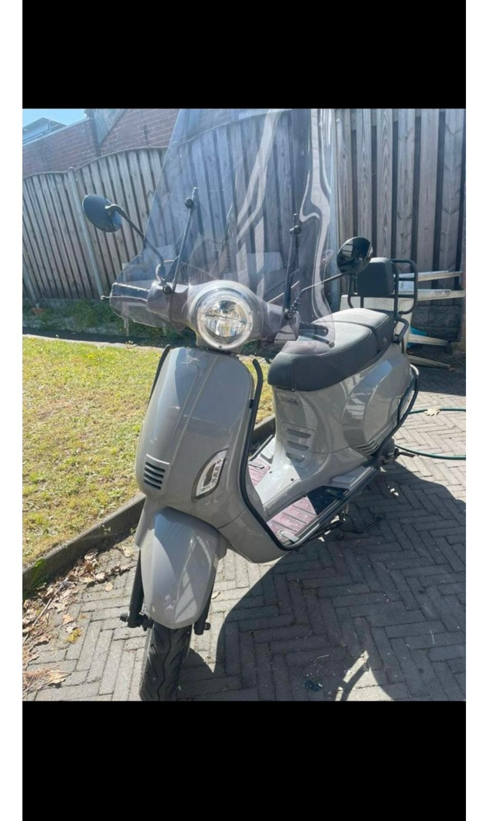 Senzo RivaLux Spacial Nardo Grijs 25, maar 350 km gereden, Zo goed als nieuw, Benzine, Ophalen, Overige merken