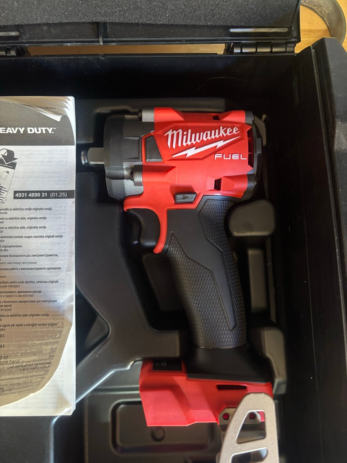 Nieuwe Milwaukee FUEL Slagmoersleutel M18 FIW2P12, Ophalen of Verzenden, Nieuw, 600 watt of meer, Overige typen