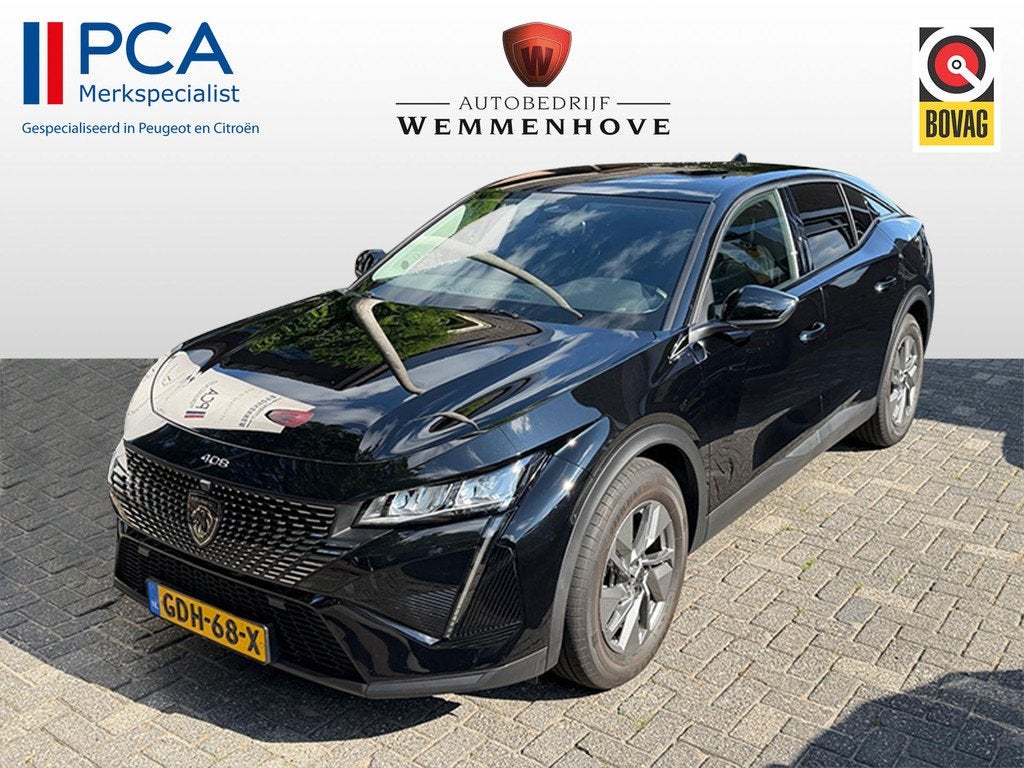 Peugeot 408 1.2 Hybrid 136 e-DCS6 Allure (bj 2024), Auto's, Peugeot, 12 maanden, 136 pk, Gebruikt, 1199 cc