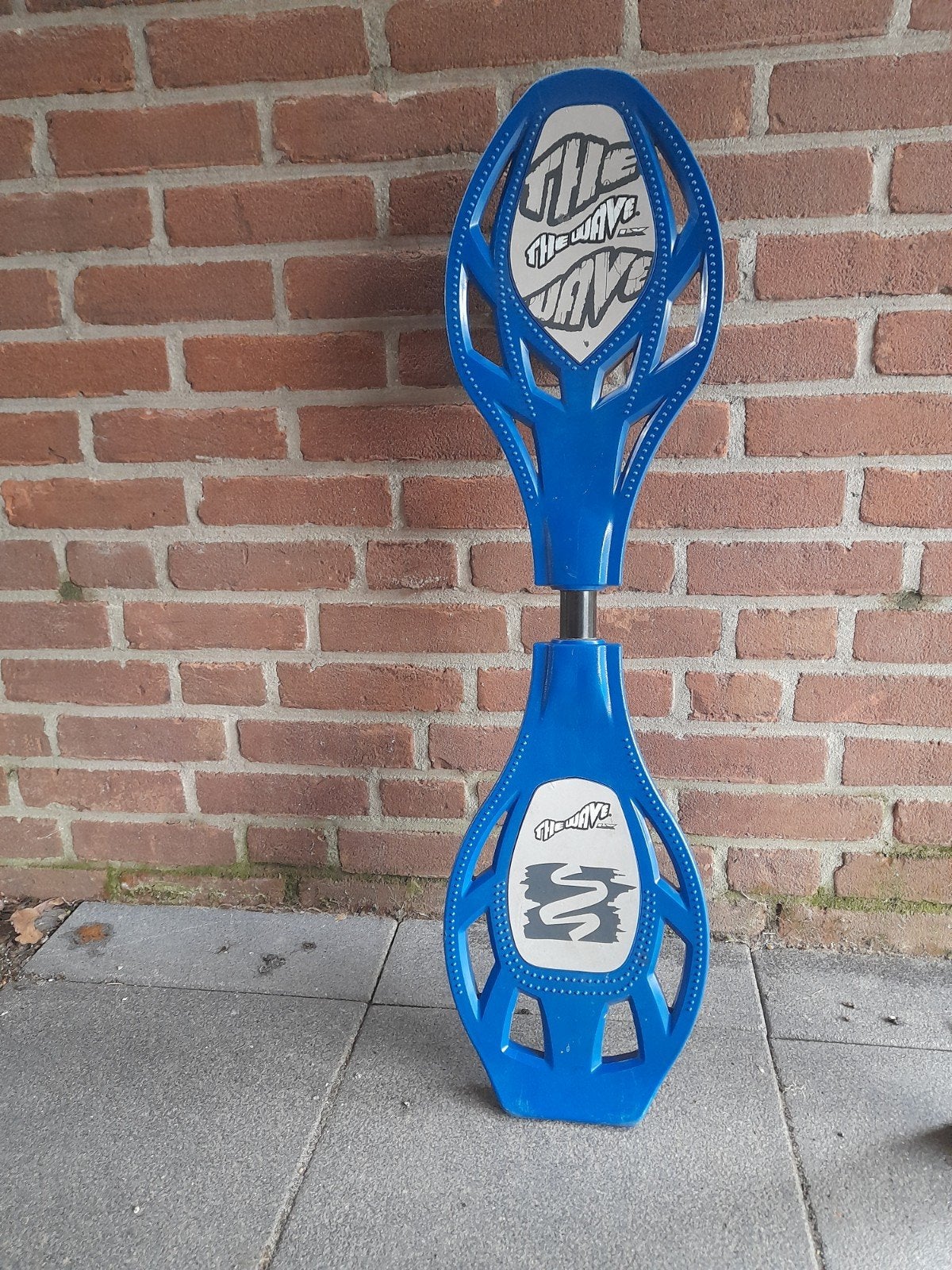 Waveboard - The Wave - Blauw, Sport en Fitness, Skateboarden, Ophalen, Gebruikt, Waveboard