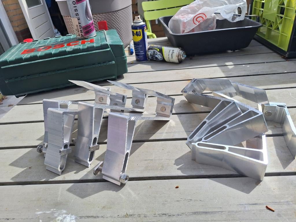 4 dakhaken voor zonnepanelen, Ophalen of Verzenden