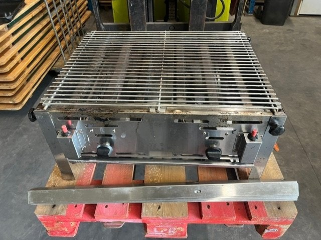 hendi gas barbecue bbq te koop met bakplaat, Tuin en Terras, Gasbarbecues, Ophalen, Gebruikt