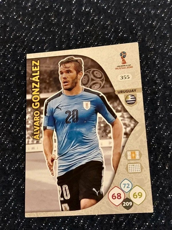 Panini/Voetbalkaart/Alvaro Gonzalez/Uruguay/WK 2018, Ophalen of Verzenden, Zo goed als nieuw, Buitenlandse clubs, Spelerskaart