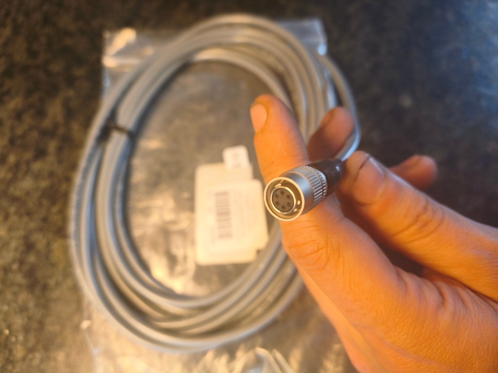 FLIR blackfly 6-pin 4,5mm kabel, Ophalen