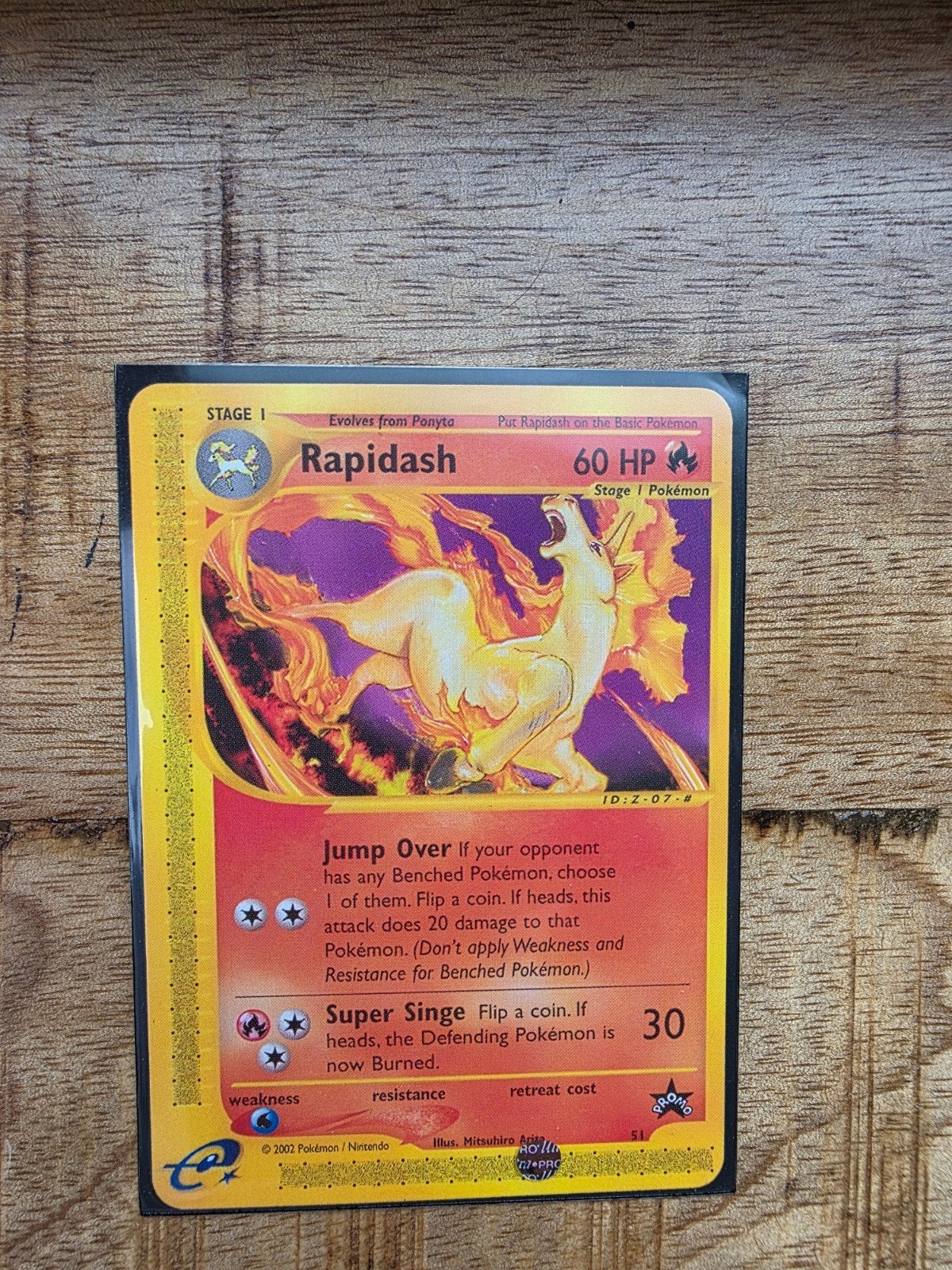 WOTC Pokémon Promo Rapidash Proxy #51, Verzenden, Gebruikt
