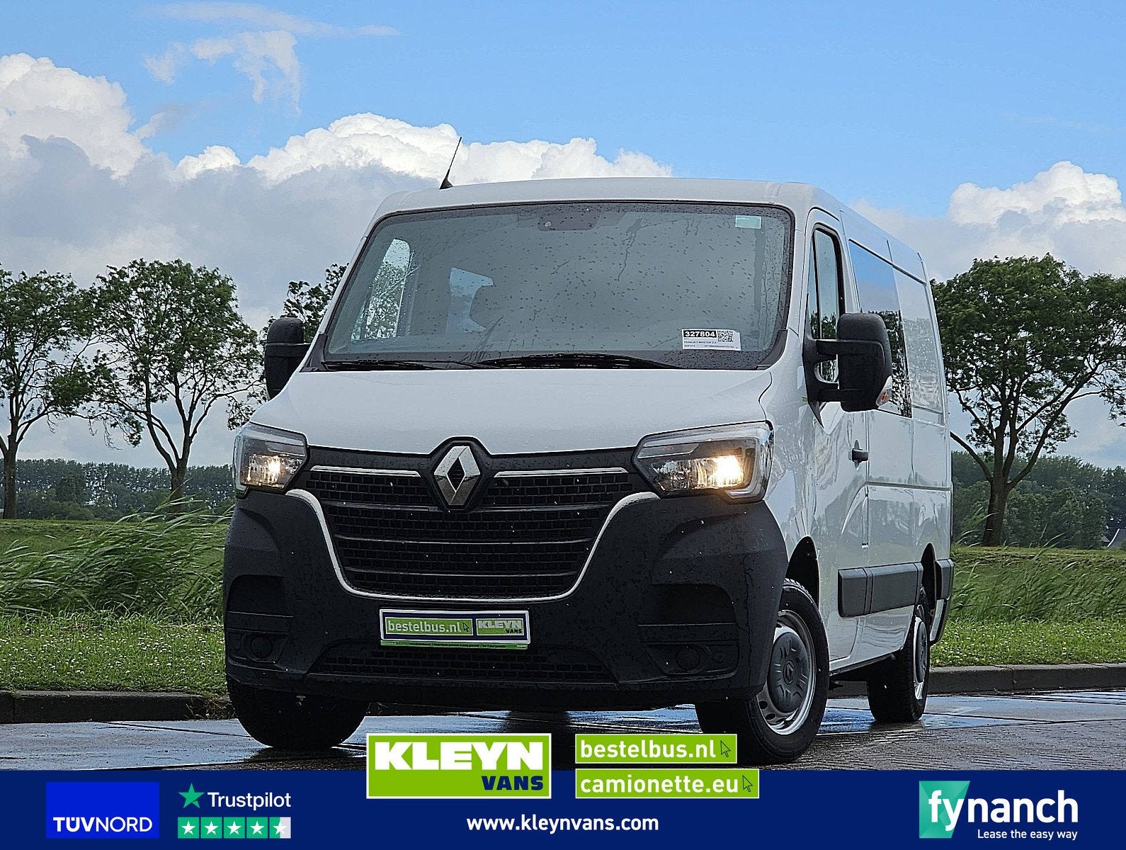RENAULT MASTER 2.3 l1h1 dubbel cabine!, Voorwielaandrijving, Gebruikt, Euro 6, 4 cilinders