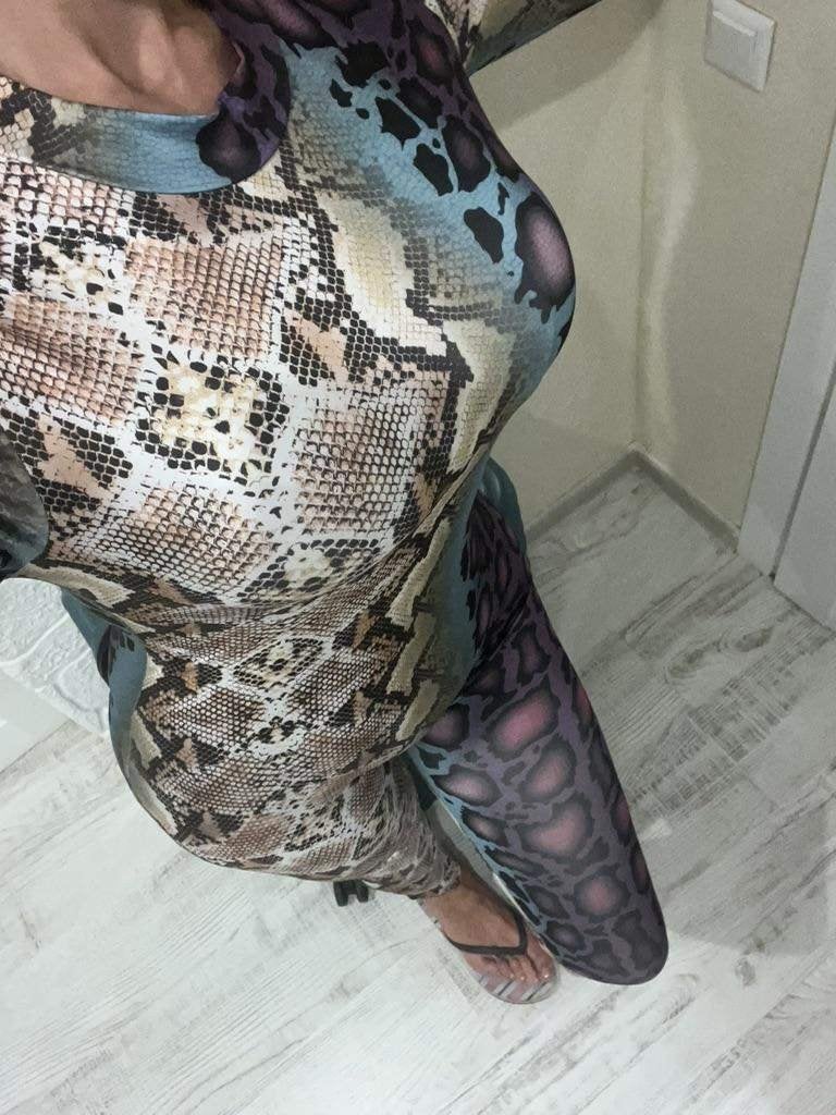 Ondeugende Sexy snake print jump suite nieuw maat L of M, Kleding | Dames, Verzenden, Nieuw, Maat 38/40 (M)