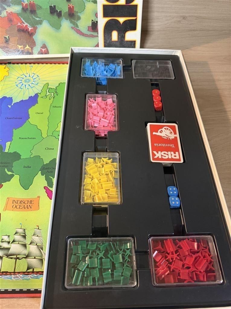Risk het wereldveroverend witte doos - s6602, Verzenden, Zo goed als nieuw