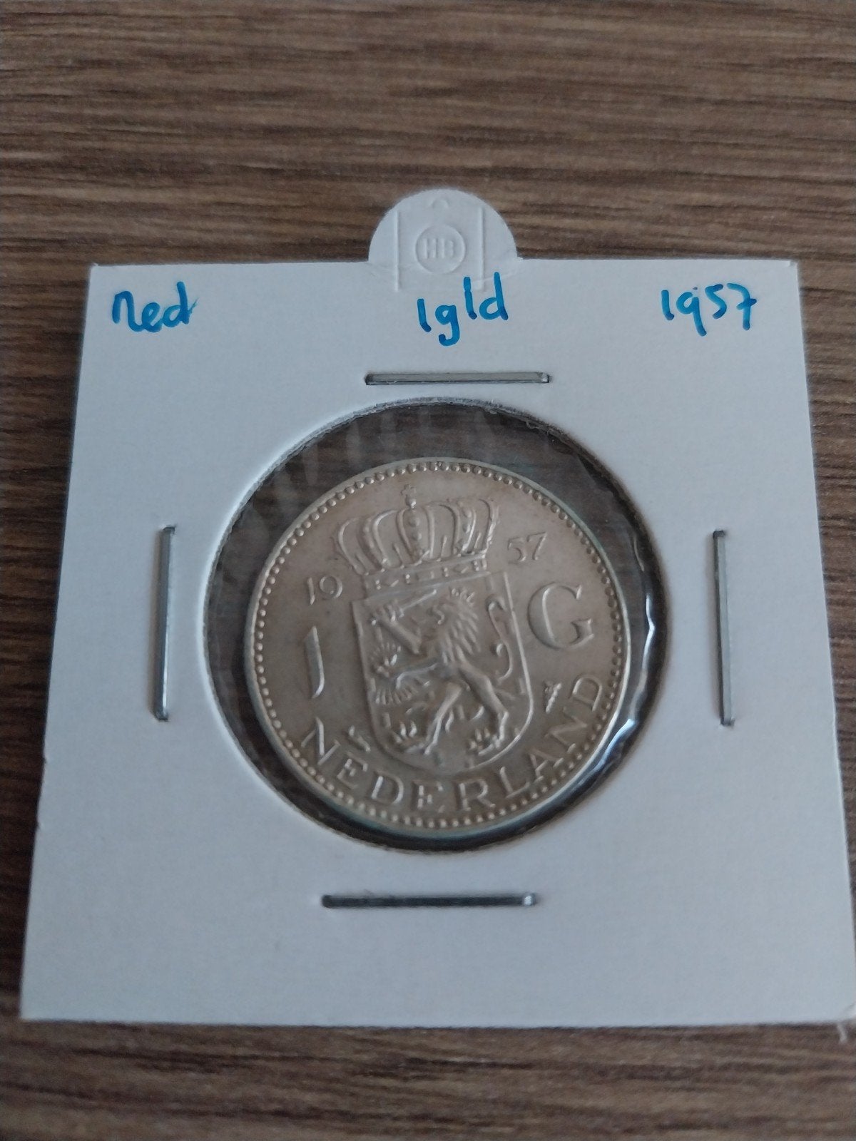 Nederland 1 Gulden 1957 Koningin Juliana Zilver, Ophalen of Verzenden