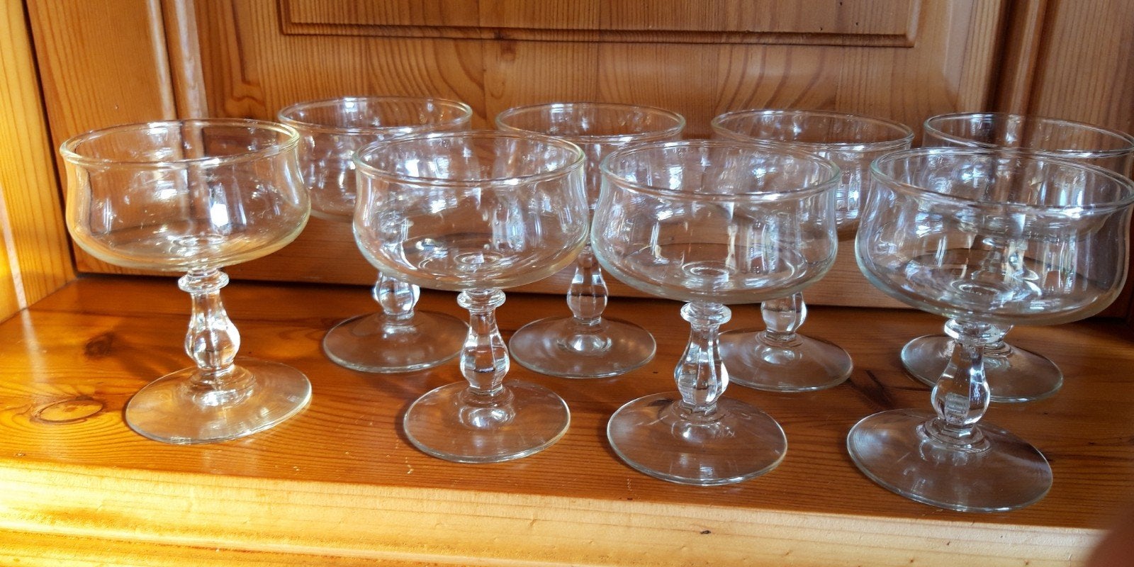 8 advokaatglaasjes, Ophalen, Glas of Glazen, Overige stijlen, Glas