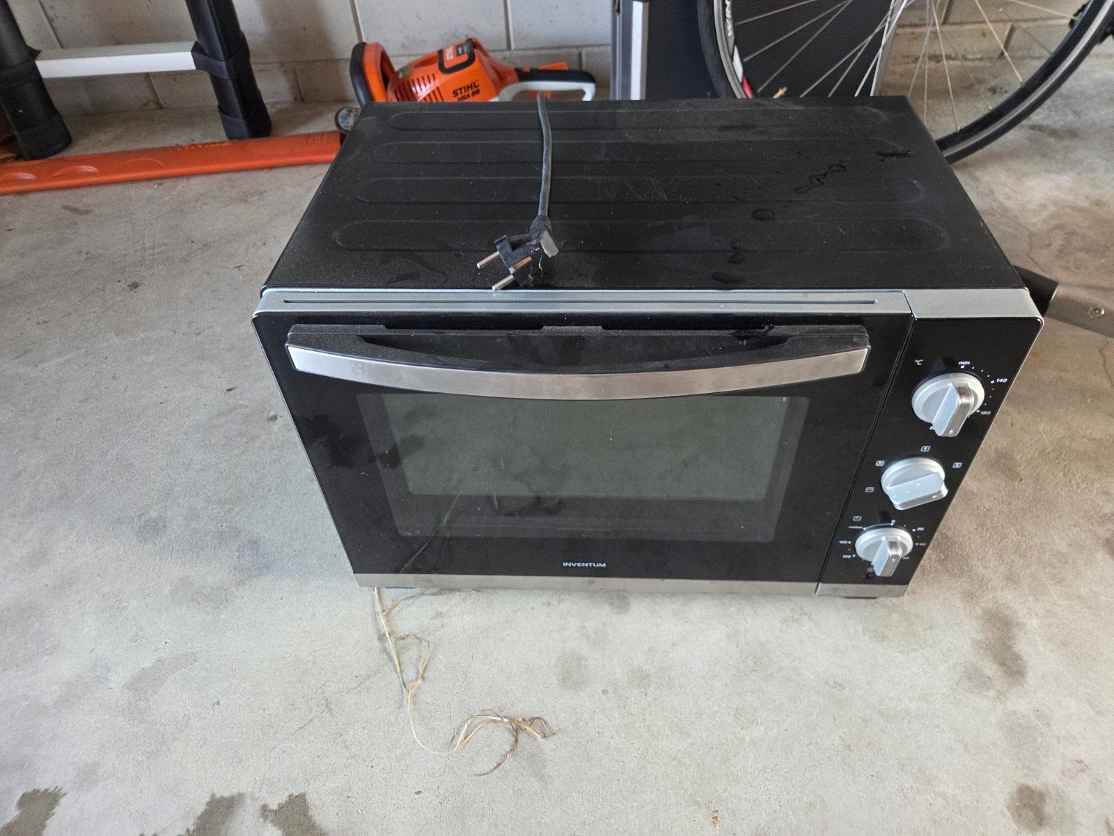 Inventum OV366CS mini-oven | Nieuwprijs €120, Ophalen, Minder dan 45 cm, Zo goed als nieuw, Inventum
