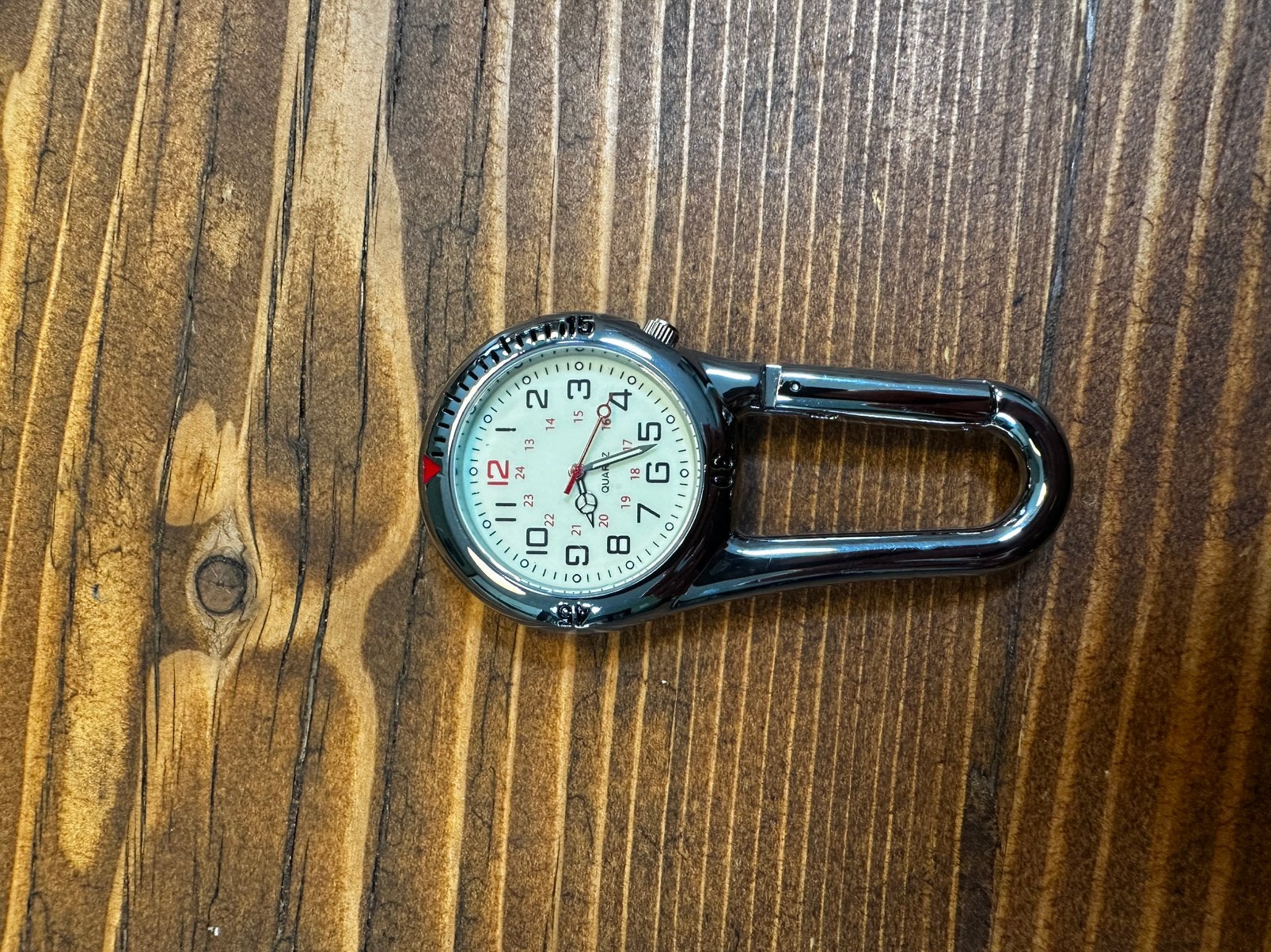 Horloge met clip voor bijvoorbeela verpleging, Ophalen of Verzenden, Zo goed als nieuw, Overige merken