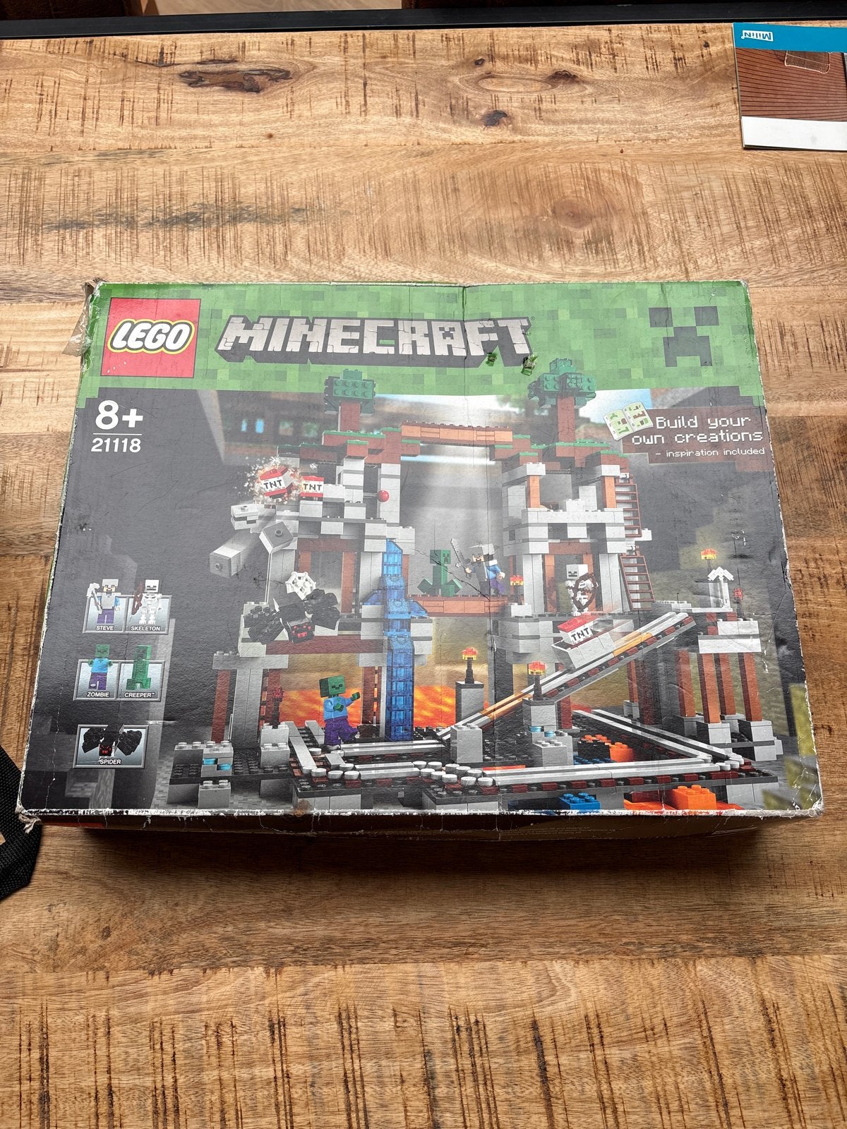 Lego minecraft  21118., Kinderen en Baby's, Speelgoed | Duplo en Lego, Ophalen of Verzenden, Zo goed als nieuw