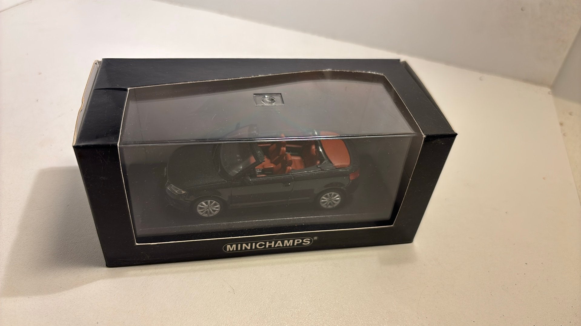 Audi tt zwart minichamps 1.43, Auto, Ophalen of Verzenden, MiniChamps, A