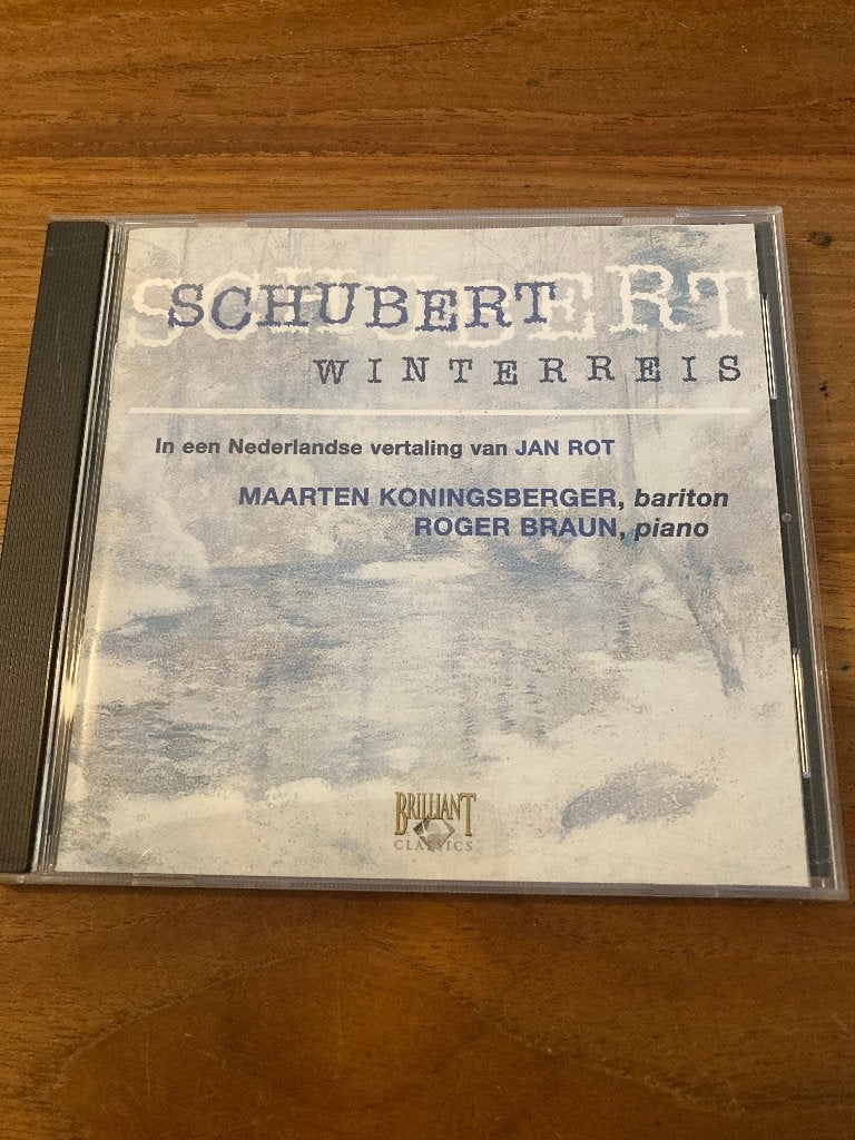 Schubert - Winterreis (Nederlandse vertaling Jan Rot, Maarte, Kamermuziek, Verzenden, Zo goed als nieuw, Classicisme