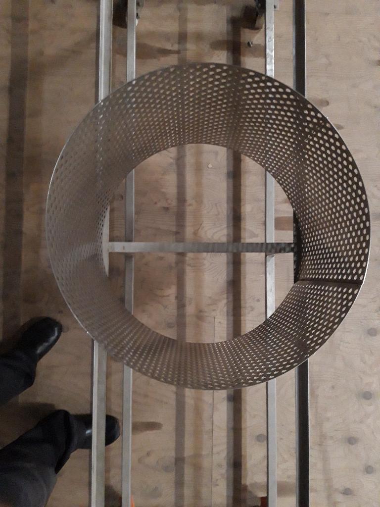 RVS geperforeerde ring / RVS binnenwerk ketel, Ophalen, Zo goed als nieuw