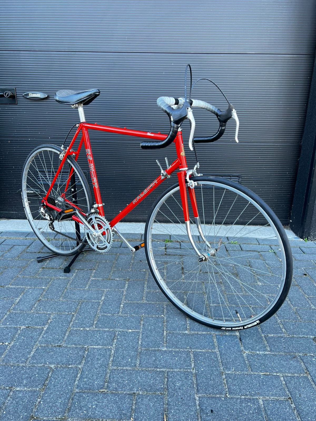Raleigh sirocco nette staat! Orangje rood racefiets vintage, Fietsen en Brommers, Overige merken, 28 inch, Velgrem, Ophalen of Verzenden