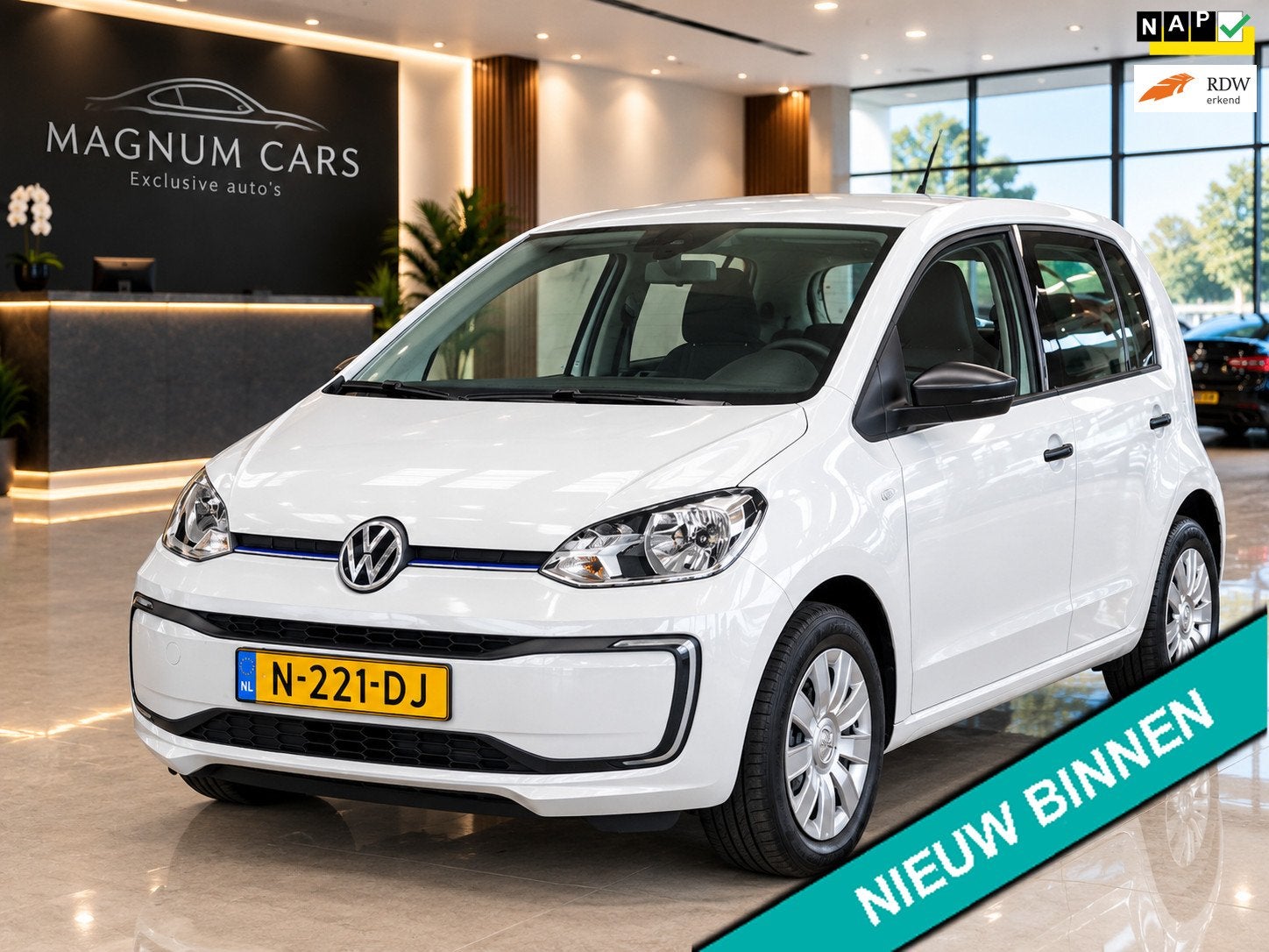 Volkswagen E-Up! NAP KM'S 5DRS 100% ELEKTRISCH AUTOMAAT SOH, 37 €/maand, Up!, 260 km, Nieuw