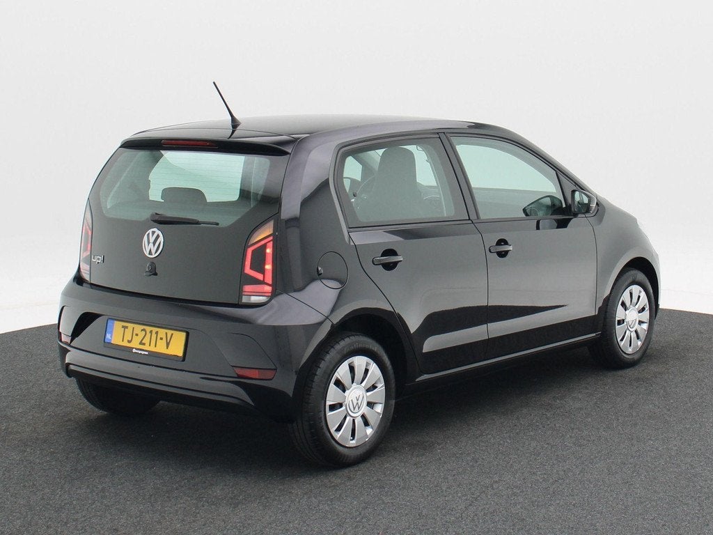 Volkswagen Up! 1.0 BMT move up! | Airco | Bluetooth | Radio, Voorwielaandrijving, Stof, Gebruikt, Zwart