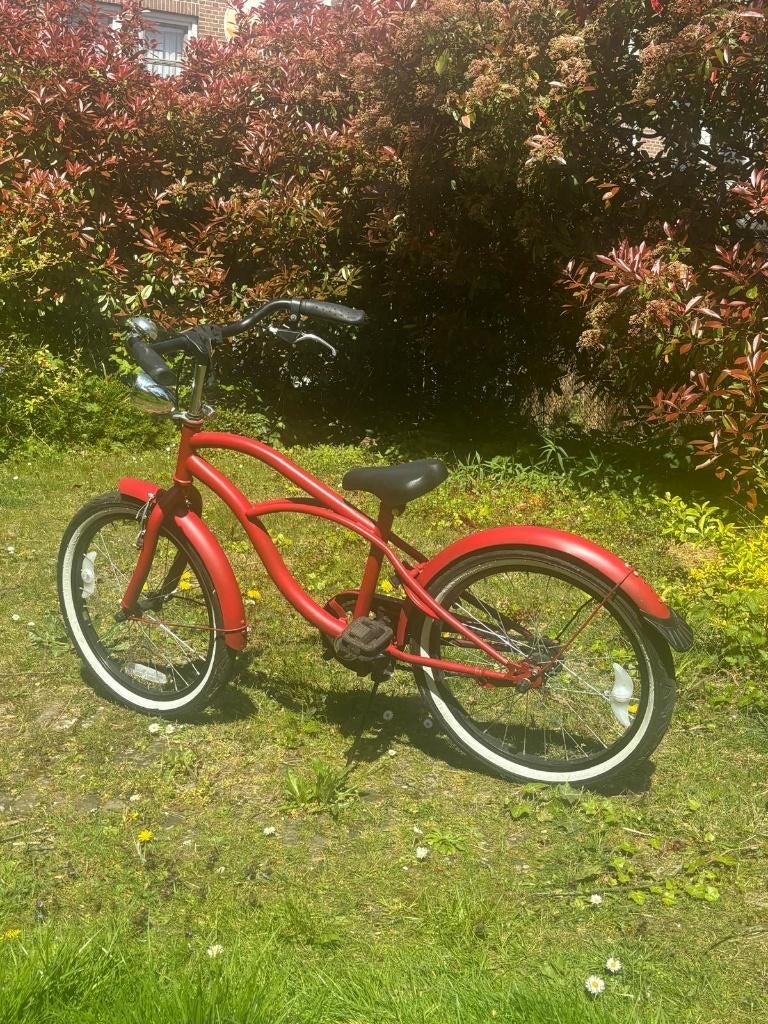 Red Cruiser kinderfiets (4-7 jaar), Terugtraprem, Ophalen, Overige merken, 16 tot 20 inch