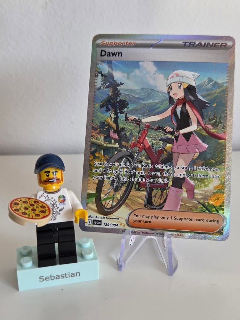 Dawn (PFL 129), Ophalen of Verzenden, Nieuw, Losse kaart, Foil